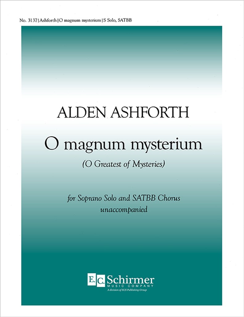 Three Christmas Motets: No. 2. O Magnum Mysterium